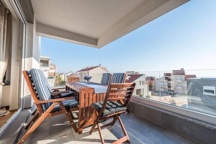 Blue Sky, Modern Sea View Apartment Novalja Eksteriør billede